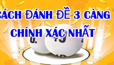 Cách soi cầu 3 càng chuẩn